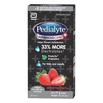 Pedialyte AdvancedCare Plus Electrolyte Powder Sticks Value Pack, Electrolytes For Dehydration, Electrolyte Powder Packets, Strawberry Freeze, 6x17g