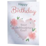 Happy Birthday Card for Best Goddaughter Ever