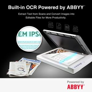 Plustek OS1180 A3 Flatbed Scanner – High-Resolution Document Scanner