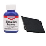 Westlake Market, Birchwood Casey Blue and Rust Remover Plus 2 Disposable Absobent Pads for Gun Restoration/Cleaning