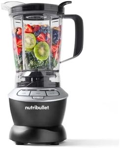 nutribullet Hot and Cold Blender - Full Size 1.6L Jug Blender - Includes Powerful 1000W Base, Pitcher Lip & Vented Lid Cap, Pusher & 1.6L Blender Pitcher - Blends Frozen Fruit, Ice, Nuts & Vegetables