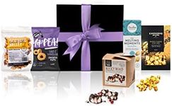 Mini Australian Gourmet Snack Gift Hamper - Includes Orchard Valley Barry's BBQ Blend, Healthy Chickpea Puffs, Vanilla Melting Moments, Rocky Road, Honey Coated Popcorn | Gourmet Australian Snacks & Food Hamper