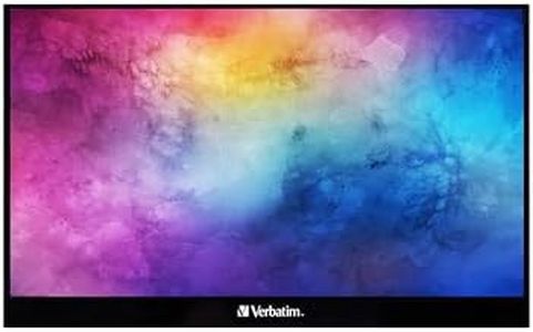 Verbatim Portable Touchscreen Monitor 14" Full HD 1080p Metal