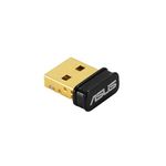 ASUS USB-BT540 USB Dongle Adapter Bluetooth 5.4, Supports up to 7 Devices, Ultra-Compact Design, Compatible with Windows 8.1, 10 and 11 and Bluetooth 2.1, 3 & 4, Black