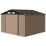 10.4'x12' Outdoor Storage Shed, Lar