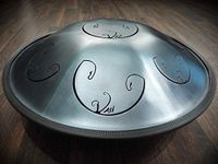 NEW (updated)! Tongue Hand Pan/RAV Vast 2 / B Kurd Double Ding / (in case) (Steel Drum/Hand Pan/Tank Drum)