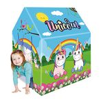 Webby Unicorn Play Tent House for Kids, multicolor