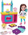 Fisher-Price Nickelodeon Butterbean's Café Magical Bake and Display Oven and 11-inch Doll, Musical Kitchen Playset with Lights and Sounds, Fairy Dough, 3 Dessert Molds, Recipe Card (Amazon Exclusive)