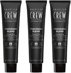 American Crew Precision Blend Hair Dyes for Men, 3 Piece Set, No. 2-3 Dark