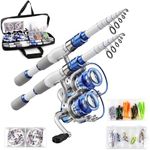 Fishing Rod and Reel Combo,2 Pcs 2.