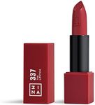 3INA The Lipstick 337 - Outstanding Shade Selection - Matte And Shiny Finishes - Highly Pigmented And Comfortable - Vegan And Cruelty Free Formula - Moisturizes The Lips - Deep Burgundy - 0.16 Oz