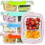 CZUMJJ Glass Meal Prep Containers 2