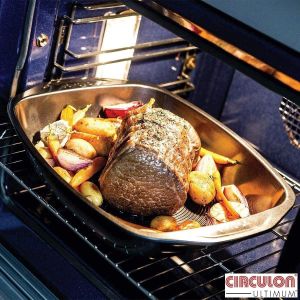 Circulon Ultimum Roasting Tin – Non-Stick Black Bakeware