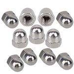 CNBTR Acorn Dome Head Metric Stainless Steel M6 Socket Size Pack of 10