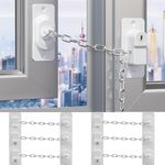 CMINGJ (6 Pack) Child Safety Locks, Adjustable Refrigerator Lock with Keys, for Fridge, Cabinets, Drawers, Dishwasher, Toilet and Child Safety Cabinet Lock, for Child,Kids and Toddlers (6 Pack)