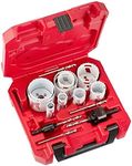 Milwaukee Tool Hole Dozer Bi-Metal Hole Saw Set (17-Piece) with Case (49-22-4029)