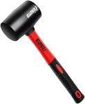 LOZAGU 16oz Rubber Mallet Hammer, F