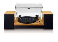 Lenco LS-300 Turntable with Bluetooth and 2 x 10 W RMS Wooden Speakers