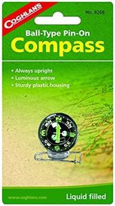 Coghlan Men's Compass 388268 Mini Compass, Black, One Size