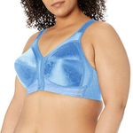 Playtex Women's 18 Hour Original Comfort Strap Wire Free Bra, Zen Blue, 38B