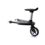 Bugaboo Comfort Wheeled Board +, Compatible with Most Bugaboo Strollers, Buggyboard with Seat and Standing Option, Black