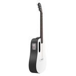 LAVA ME Play Electric-Acoustic Guitar with FreeBoost System, Smart Guitar with Guitar Bag, Data Cable, Truss Rod Wrench, Support 2.4Ghz WIFI/5G Bluetooth (Nightfall & Frost White)