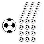 120pcs 1.18 Inch Soccer Stickers, 10 Sheets Water Bottles Soccer Ball Stickers Sports Decals Self-Adhesive Waterproof Soccer Party Favor Stickers for Scrapbooking Arts Calendar Craft Kids Decoration