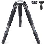 Carbon Fiber Tripod INNOREL RT90C Bowl Tripods Professional Heavy Duty Camera Stand with 75mm Bowl Adapter for DSLR Cameras Compatible with Ball Head & Hydraulic Head, 63 inch, 40mm Tube 40kg Load