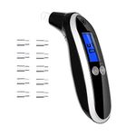 Ketone Breath Meter, Tracing Diet & Ketosis Status, Keto Breath Analyzer with 10 Mouthpieces (Black2)