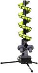 Furlihong 3807BH Tennis Ball Machine with Triangular Base, Adjustable Speeds, Oscillating Left&Right, Up&Down Swing Launch Port, for All Levels Training
