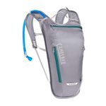 CAMELBAK Classic Light 4 Litre Hydration Backpack with 2 Litre Reservoir - Gunmetal/Hydro - 4 Litre/2 Litre