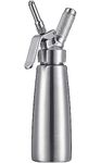 Andrew JamesAluminum Whipped Cream Dispenser with 3 Decorating Nozzles & Cleaning Brush- 500ml (Colors May Vary)