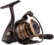 PENN Battle Spinning Fishing Reel, Black, 2500