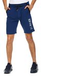 U.S. Polo Assn. Mens Comfort Fit Solid I668 Shorts - Pack Of 1 (MID BLUE S)