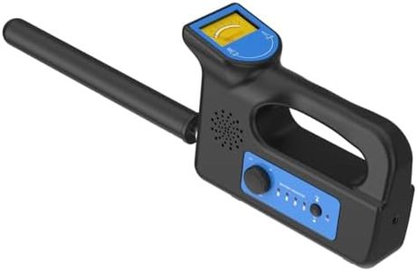 Sanyipace 512Hz Pipe Locator Underground, Plumbing Tools, Sewer Camera Accessories, 3000mAh Battery Powered, Rechargeable Receiver Locating Wand - Blue & Black