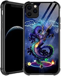 CARLOCA Compatible with iPhone 11 Case,Darkness Dragon Case for iPhone 11 Men Boys,Shockproof Anti-Scratch Soft TPU Case for iPhone 11 6.1-inch Darkness Dragon