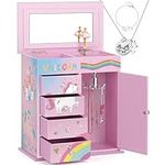 efubaby Jewelry Box for Girls 5-Lay