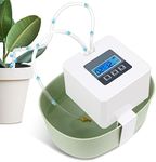 Automatic Irrigation System, Indoor Automatic Plant Watering System Automatic Plant Waterer,Battery & USB Power Operation Holiday Plant Watering Devices for Indoor Potted Plants (Upgraded)