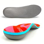 Plantar Fasciitis Arch Support Inserts Flat Foot Insoles Sports Running Hiking Shock Absorbing Men's and Women's Insoles
