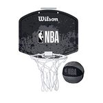 Wilson NBA Team Mini Hoop,Blue, Grey