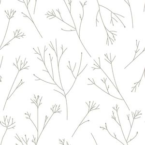 RoomMates RMK11678WP Brown and White Twigs Peel and Stick Wallpaper,Brown & White, Roll