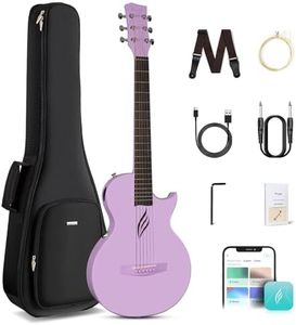 Enya NOVA GO SP1 Carbon Fiber 35-Inch Smart Acoustic-Electric Travel Guitar