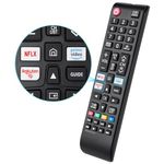 BN59-01315B-for-Samsung-Smart-TV-Remote-Control, Universal Replacement for Samsung 4K UHD HDR Crystal QLED UE Series Quantum TVs