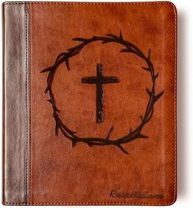 Hand Lettered and Laser Engraved ESV Journaling Study Bible, Personalized Gift, Custom Name Engraving Available