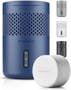 Pro Breeze Osmo® Dehumidifier - Silent & Refillable Moisture Absorber for Damp & Condensation at Home, Bedroom, Wardrobe, Car - Bathroom Mould Remover with 700g Refillable Tablet - Blue