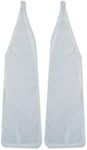 UltraPoi Ultrasocks White Non-Stretch Socks - for LED or Practice