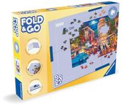 Ravensburger Jigsaw Puzzle Board - Portable Foldable Puzzle Accessory with Storage- For 500 & 1000 Piece Puzzles
