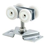 Slide-Co 163208 Pocket Door Roller and Bracket with 4-7/8-Inch Nylon Wheels