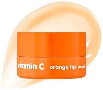 THE FACE SHOP Vitamin C & Orange Lip Mask, Revitalizing & Moisturizing Lip Balm, Lip Sleeping Mask, Korean Skin Care