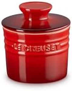 Le Creuset Stoneware Butter Crock, 6 oz., Cerise